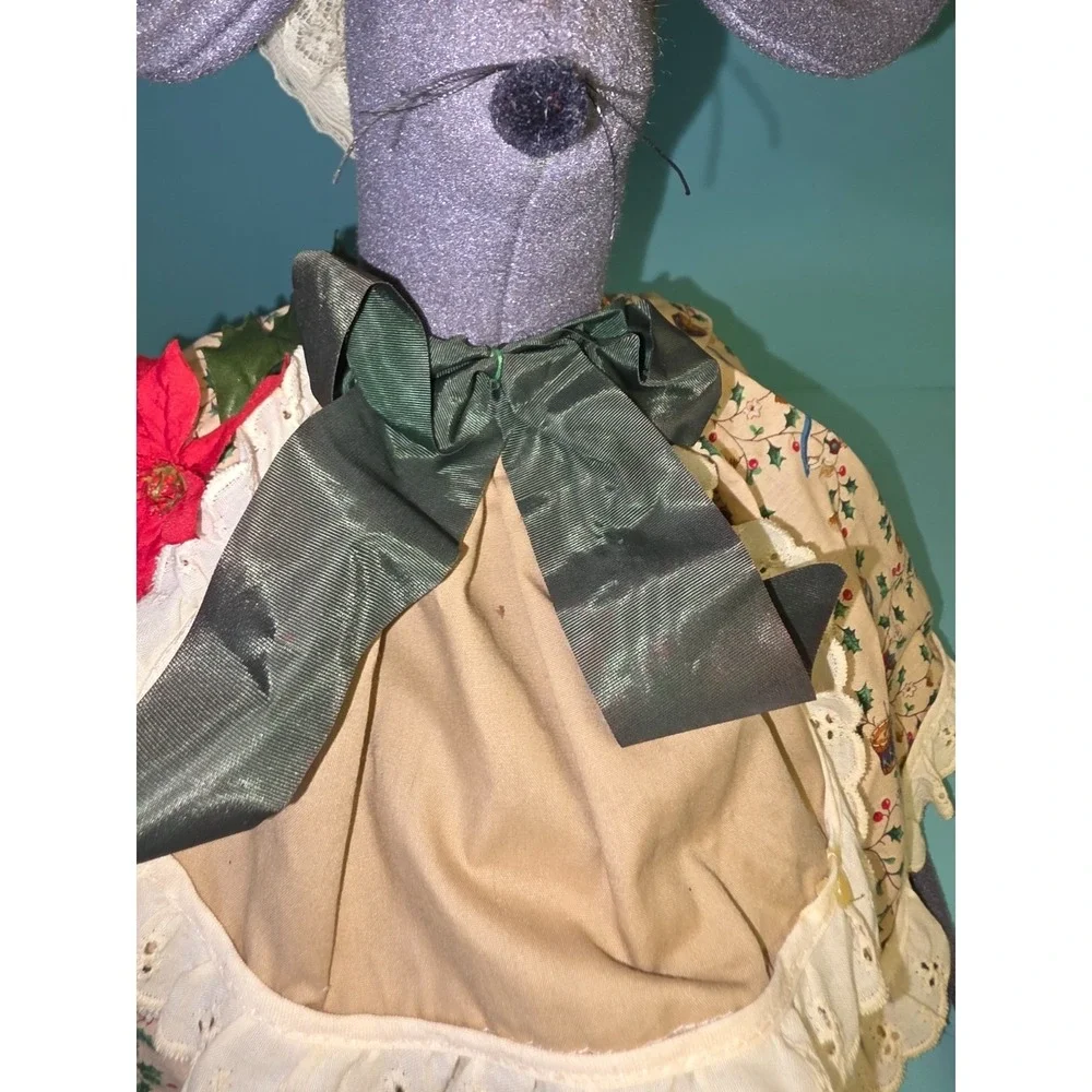 Stuffed Felt Handmade Christmas Mouse